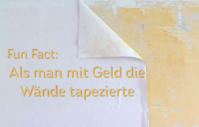Was macht man mit Banknoten wenn das Geld wertlos ist?