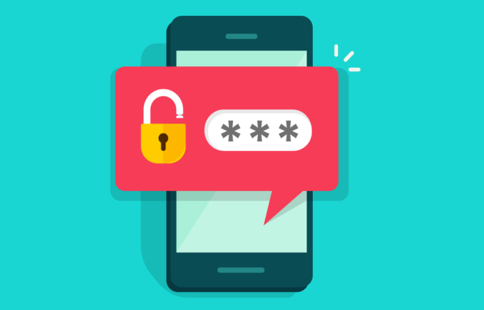 Passwort zur Anmeldung erforderlich auf Handy